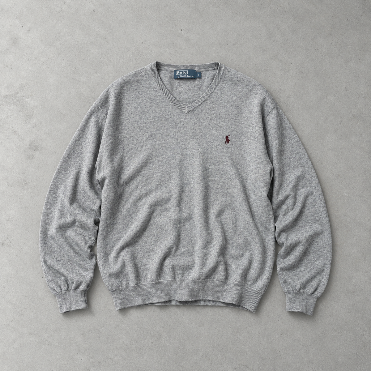 Ralph Lauren Sweater Grau Rare (L)