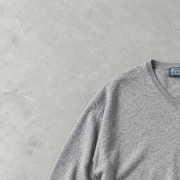 Ralph Lauren Sweater Grau Rare (L)