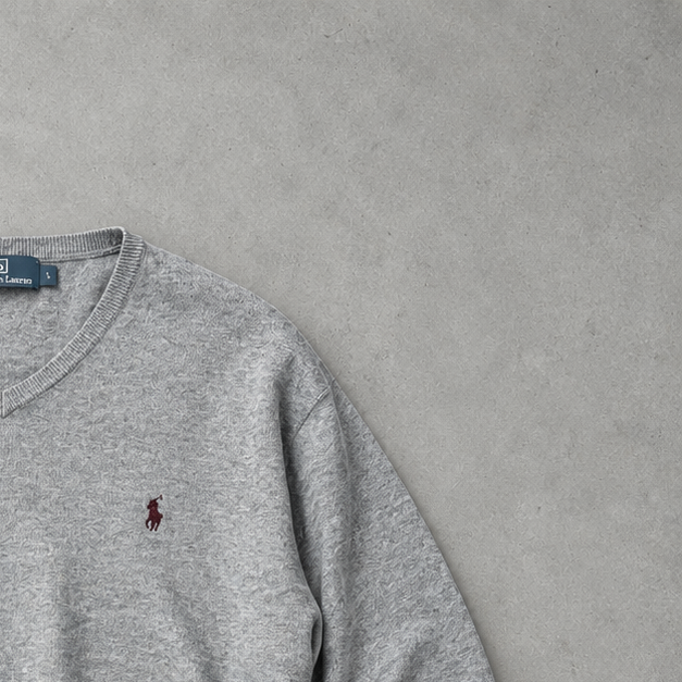 Ralph Lauren Sweater Grau Rare (L)
