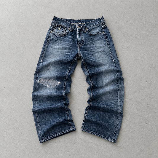 True Religion Skinny-Jeans Blau Selten (W32 | DE 48)