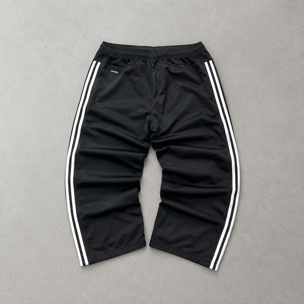 y2k Adidas Pants Schwarz, Weiß Rare (M)