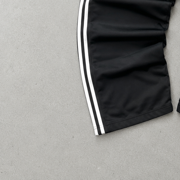 y2k Adidas Pants Schwarz, Weiß Rare (M)