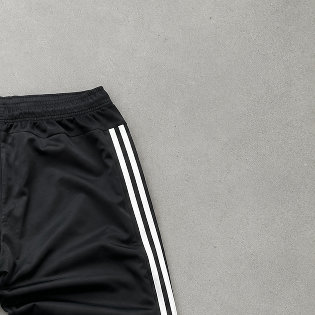 y2k Adidas Pants Schwarz, Weiß Rare (M)