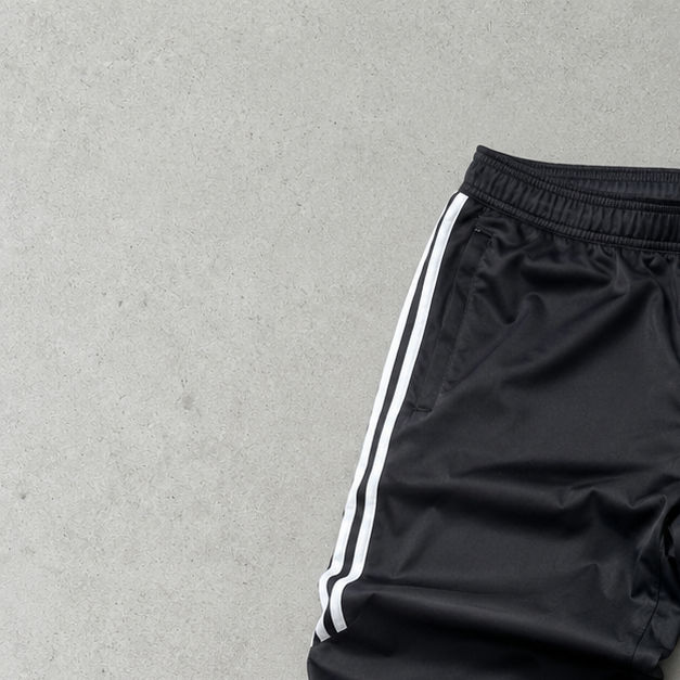 y2k Adidas Pants Schwarz, Weiß Rare (M)