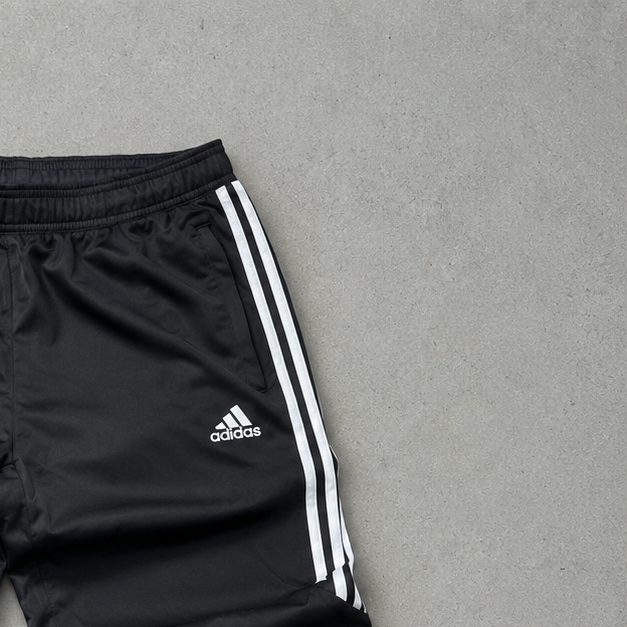 y2k Adidas Pants Schwarz, Weiß Rare (M)