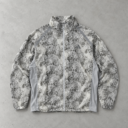 Veste Adidas Gris / Blanc limitée (M)