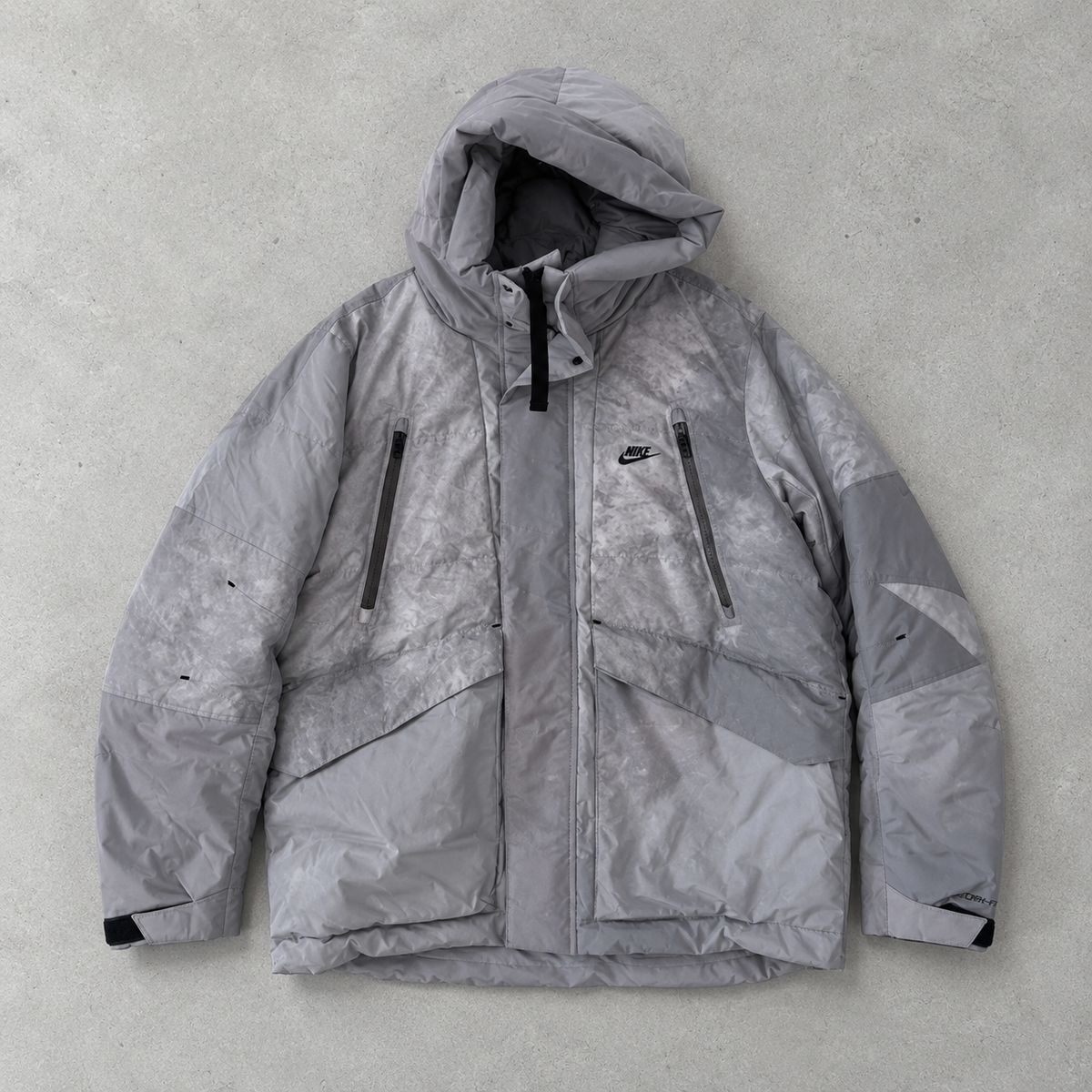 Veste Nike Gris / Turquoise Limitée (XXL)