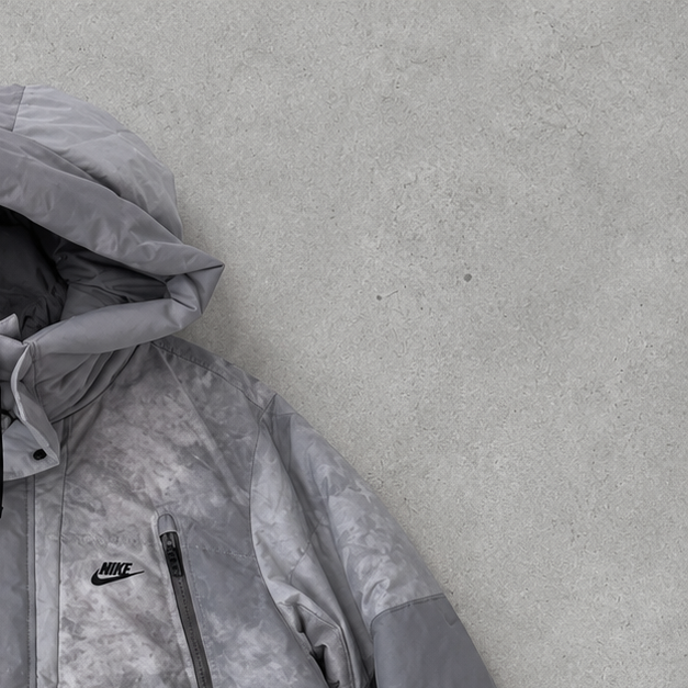 Veste Nike Gris / Turquoise Limitée (XXL)