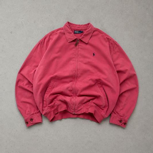 90s Ralph Lauren Jacket Coral Rose Limited (XL) Stitched Logo