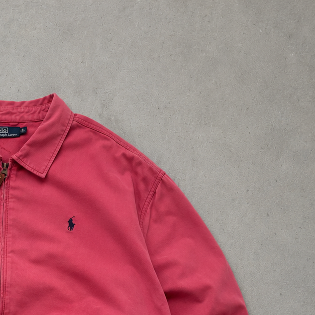 90s Ralph Lauren Jeans Coral Rose Limited (XL) Stitched Logo