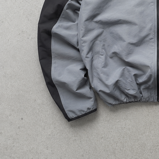 Nike Windbreaker Black, Grey Rare (Size L)