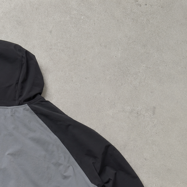 Nike Windbreaker Black, Grey Rare (Size L)