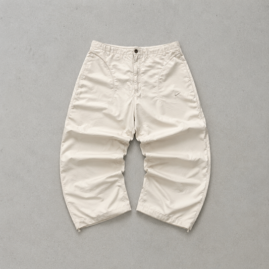 Y2K Nike Shorts Weiß, Creme Limited (S)