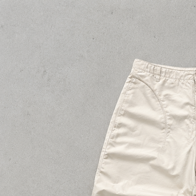 Y2K Nike Shorts Weiß, Creme Limited (S)