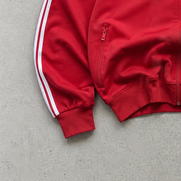 Adidas Jacket Burgunderrot Limited (M) Stitched Logo