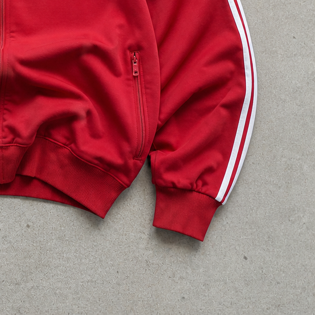 Adidas Jacket Burgunderrot Limited (M) Stitched Logo