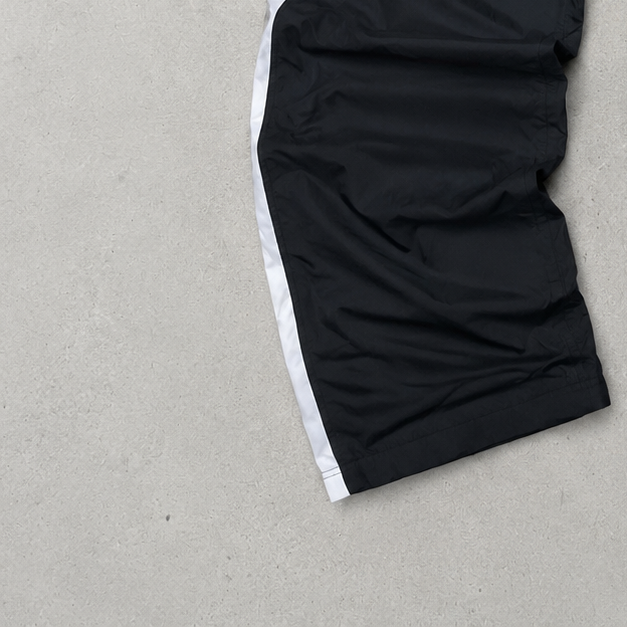 Y2K Nike Cargo Pants Schwarz Limited Stitched Logo (XL)