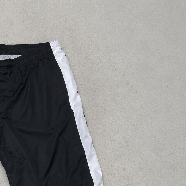 Y2K Nike Cargo Pants Schwarz Limited Stitched Logo (XL)