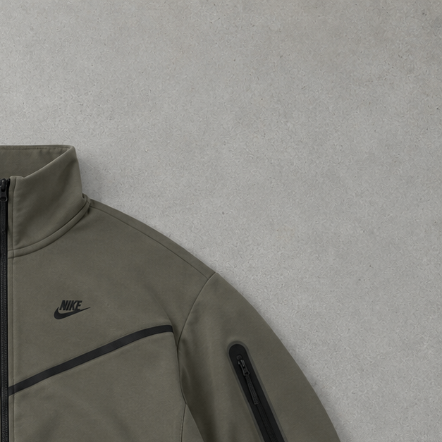 Veste Nike Tech Fleece kaki limitée (taille S)