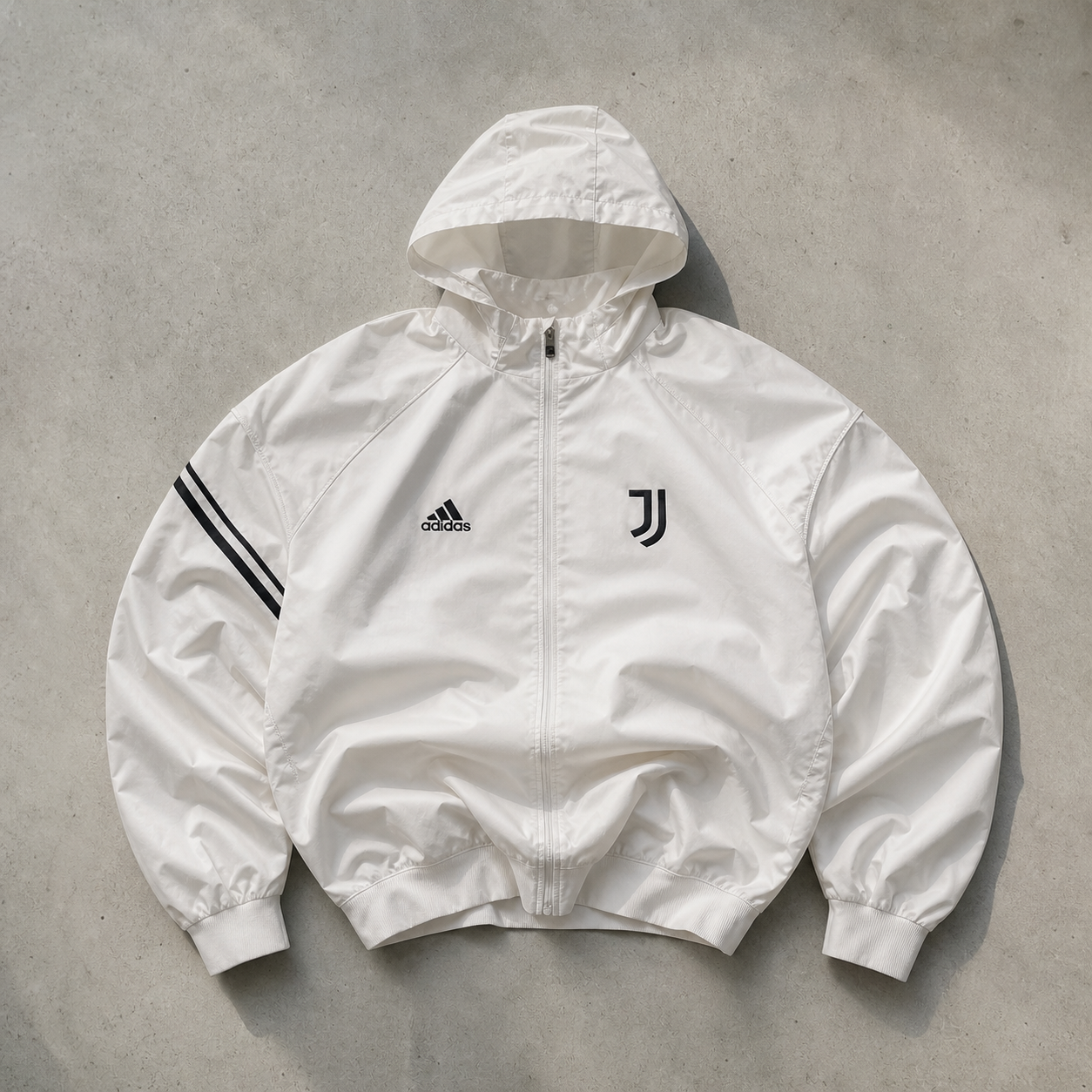 Juventus Adidas Streetwear Piece Weiß Rare (M) Stitched Logo