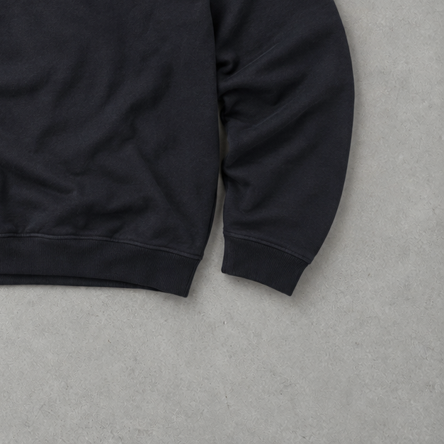 Polo Ralph Lauren Stitched Logo Sweater Marineblau Rare (L)