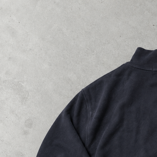 Polo Ralph Lauren Stitched Logo Sweater Marineblau Rare (L)