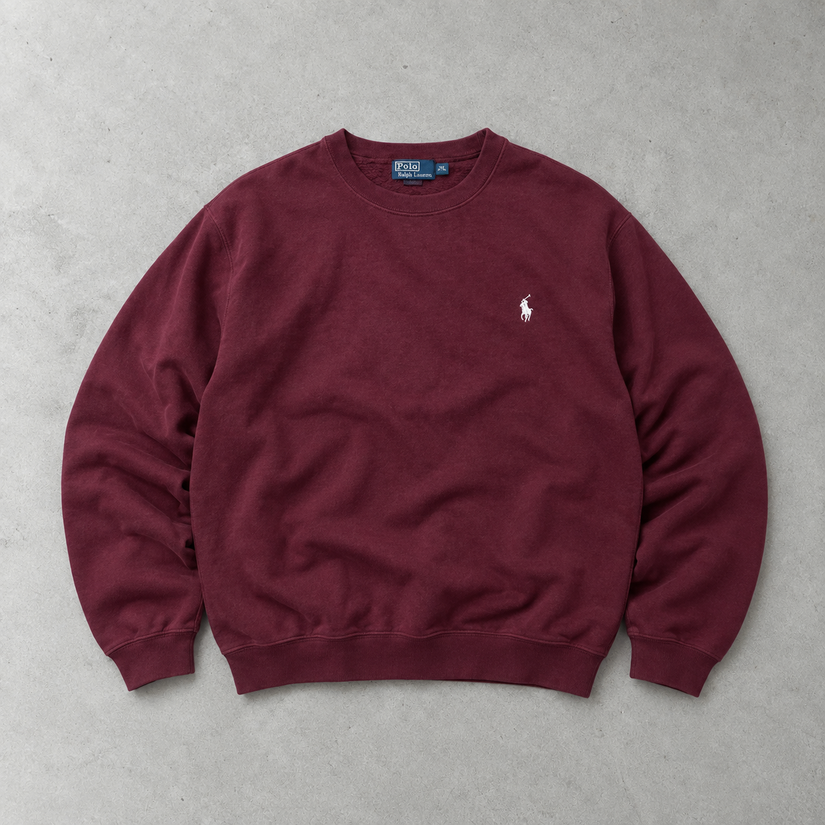 Ralph Lauren Sweater Burgunderrot Rare (XXL)