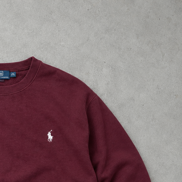 Ralph Lauren Sweater Burgunderrot Rare (XXL)