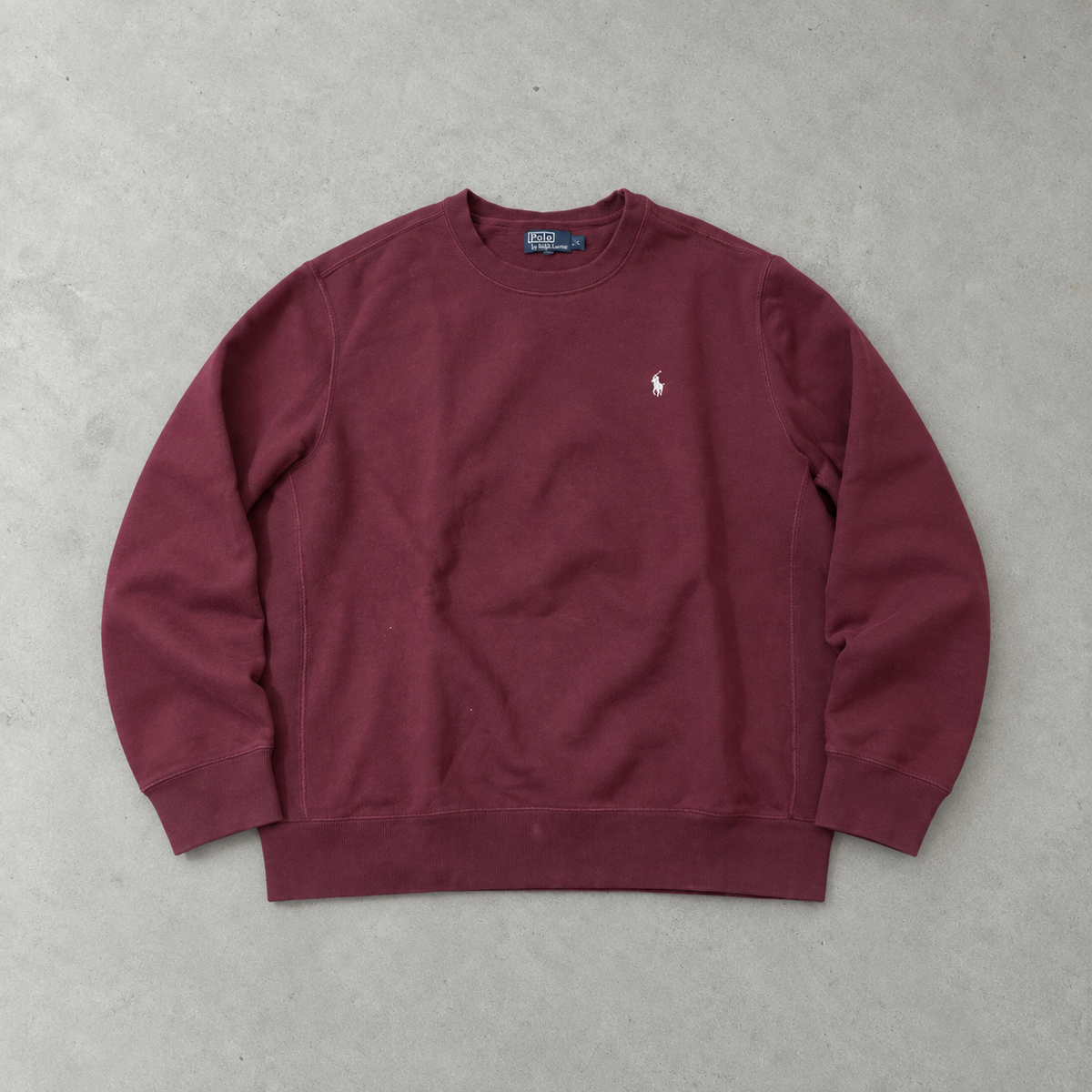 Ralph Lauren Sweater Burgunderrot Rare (XXL)