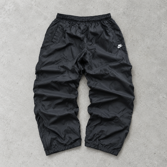 90s Nike Track Pants Schwarz Rare (L)