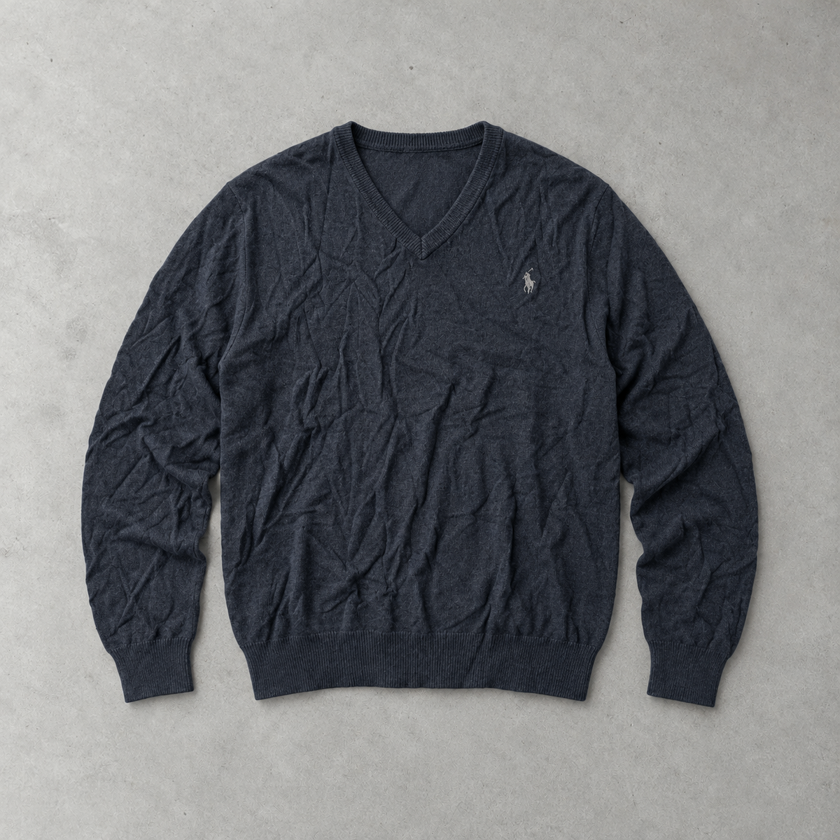 Polo Ralph Lauren Sweater Marineblau Rare (L)