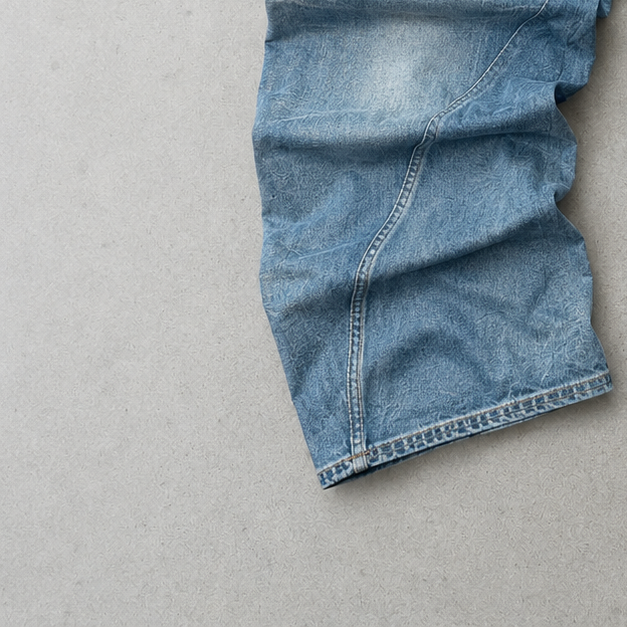 Y2K True Religion Jeans Hellblau, Blau Rare (W32 | DE 48)
