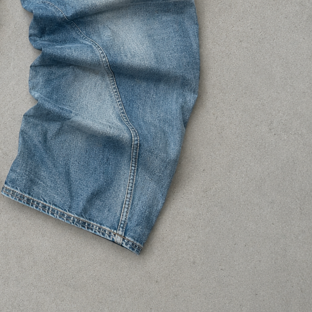 Y2K True Religion Jeans Hellblau, Blau Rare (W32 | DE 48)