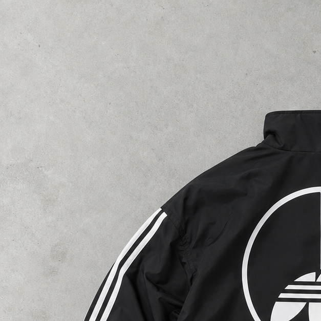 Adidas Rain Jacket Schwarz, Weiß Rare (Size M)