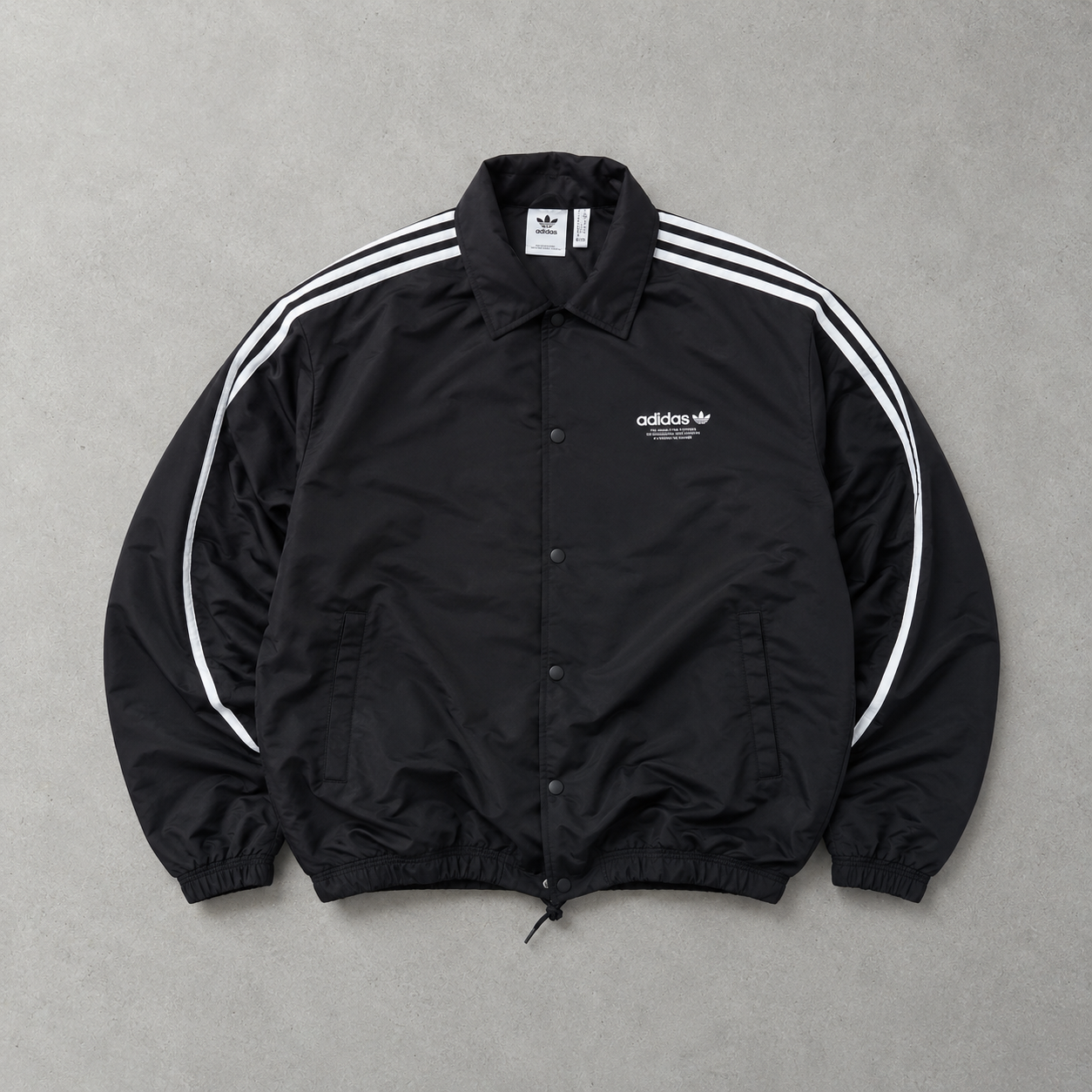 Adidas Rain Jacket Schwarz, Weiß Rare (Size M)