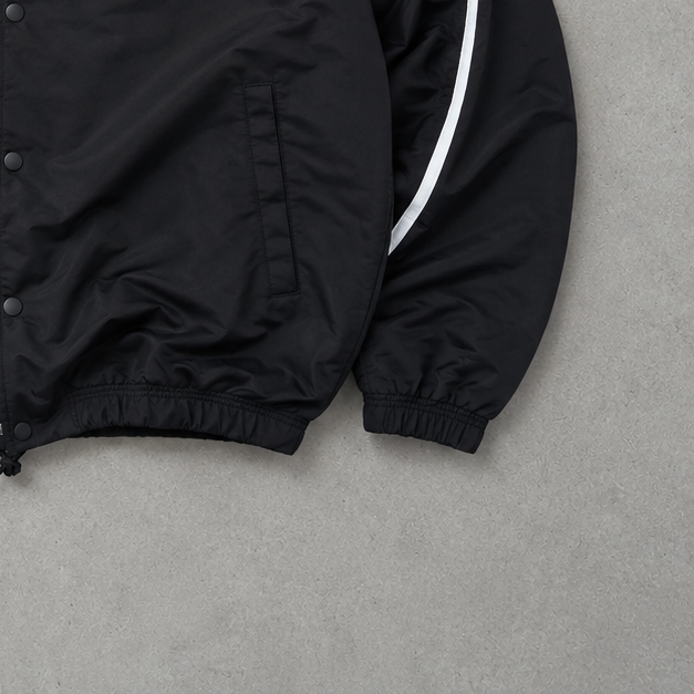 Adidas Rain Jacket Schwarz, Weiß Rare (Size M)