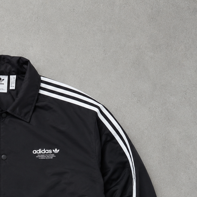 Adidas Rain Jacket Schwarz, Weiß Rare (Size M)