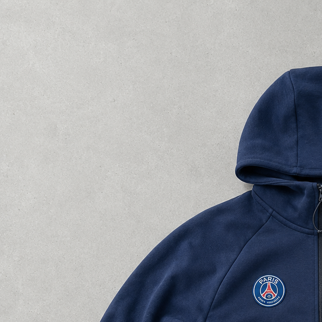 PSG Nike Hoodie Marineblau Limited (Größe S)