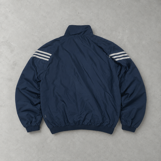 2000 Adidas Jacke Grau / Navy Rar (S)