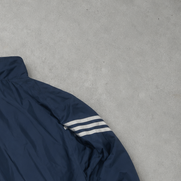 2000 Adidas Jacket Grey / Navy Rare (S)