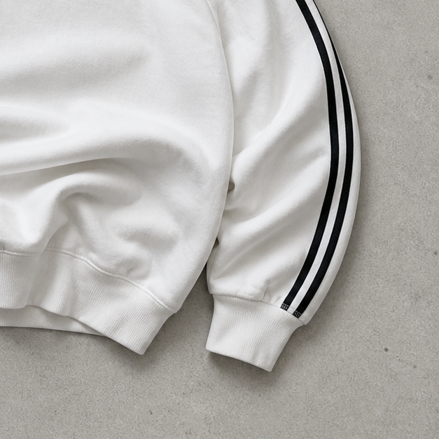 Germany Football Adidas Sweater Weiß Rare (M) Stitched Logo