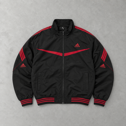 Adidas Bomberjacke Schwarz / Rot Limited (M)
