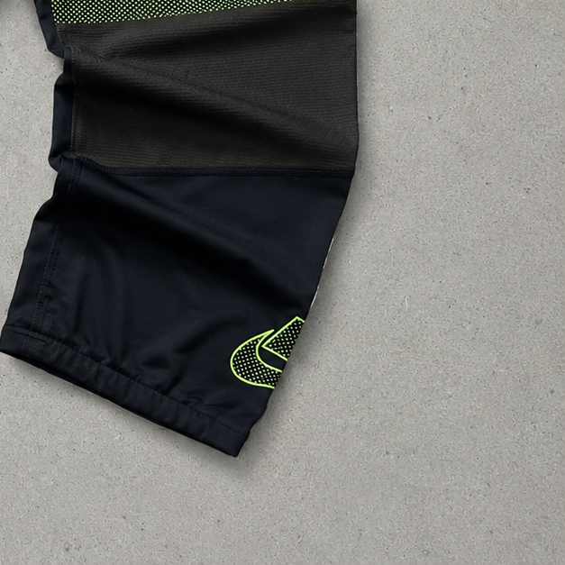 Nike Running Leggings Schwarz, Grün Rare (S)