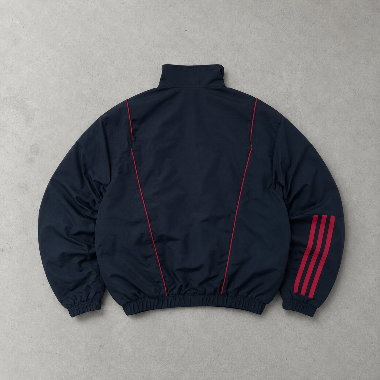 AS Roma Adidas Jacket Schwarz, Rot Limited (Size S)