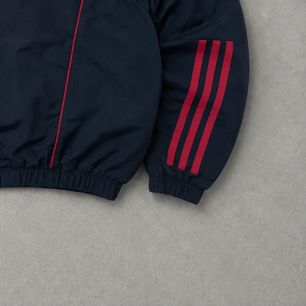 AS Roma Adidas Jacket Schwarz, Rot Limited (Size S)
