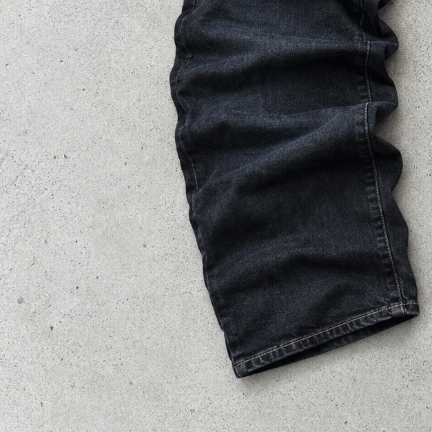 Y2K True Religion Skinny Jeans Navy Limited Stitched Logo (S)