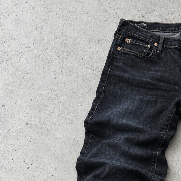 Y2K True Religion Skinny Jeans Navy Limited Stitched Logo (S)
