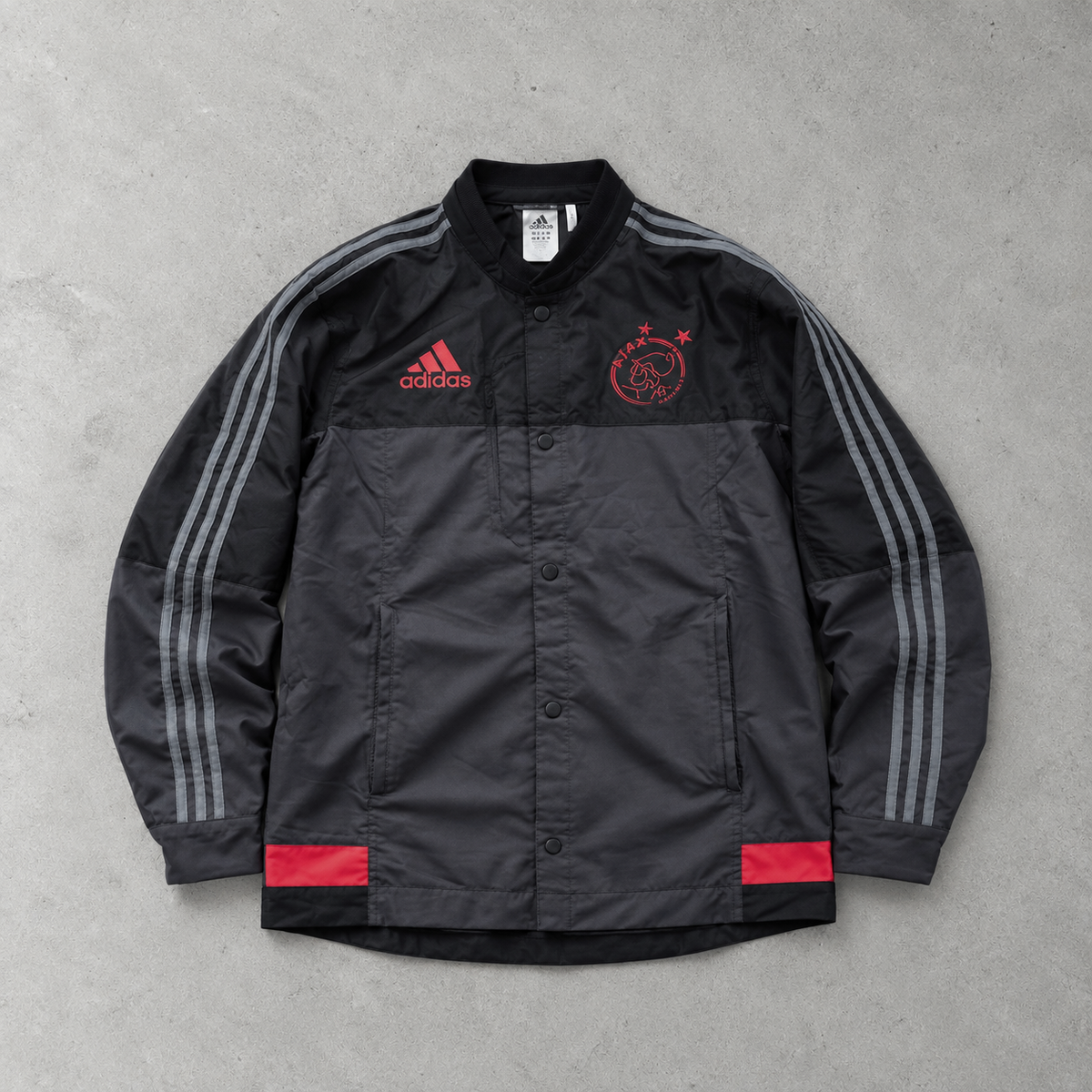 Veste Adidas Rouge / Noir Rare (M)