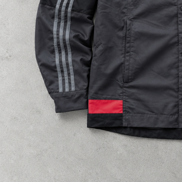 Veste Adidas Rouge / Noir Rare (M)