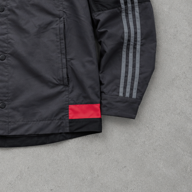 Veste Adidas Rouge / Noir Rare (M)